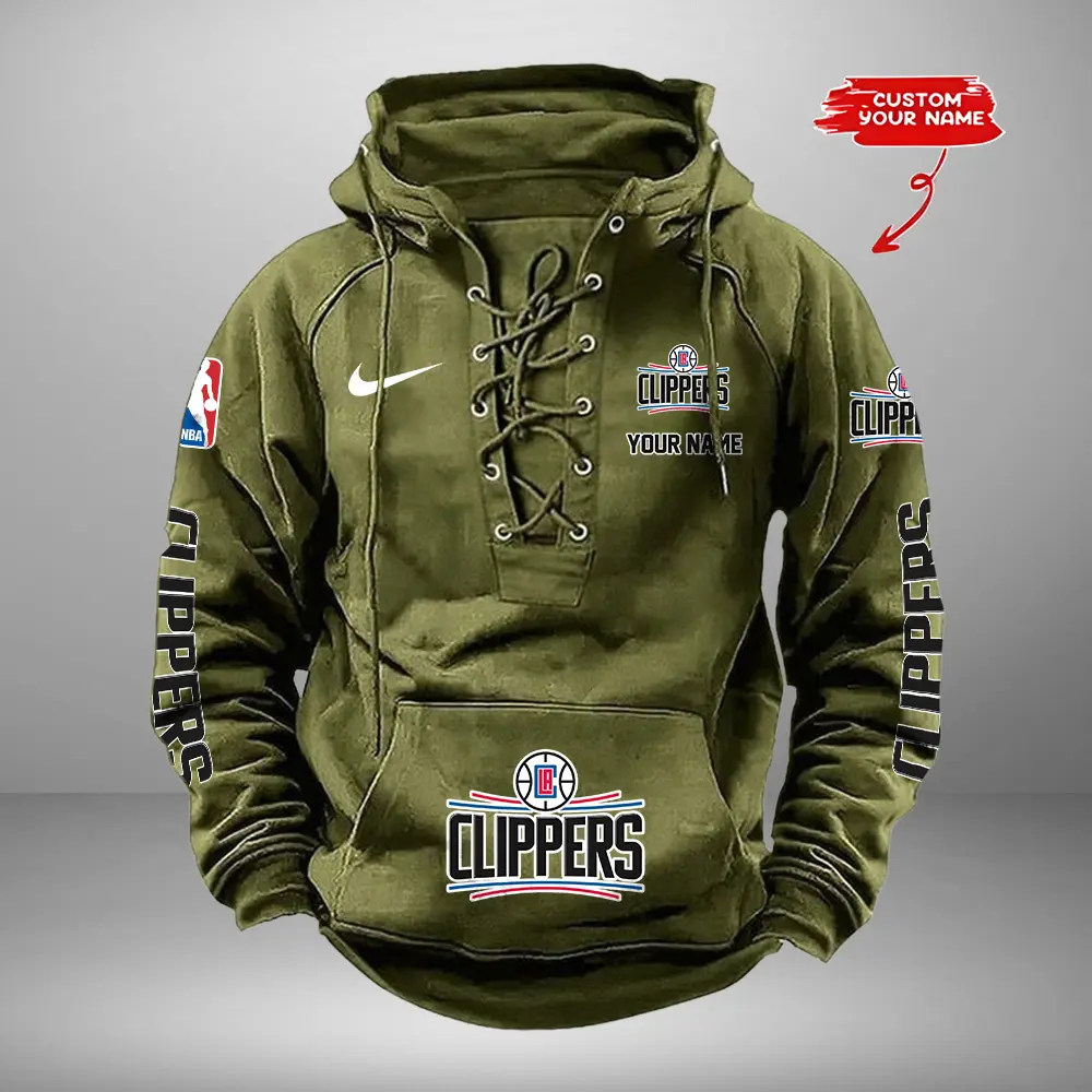Los-Angeles-Clippers-Personalized-NBA-Swoosh-Lace-Up-Hoodie-Vintage-Retro-Hoodie-4