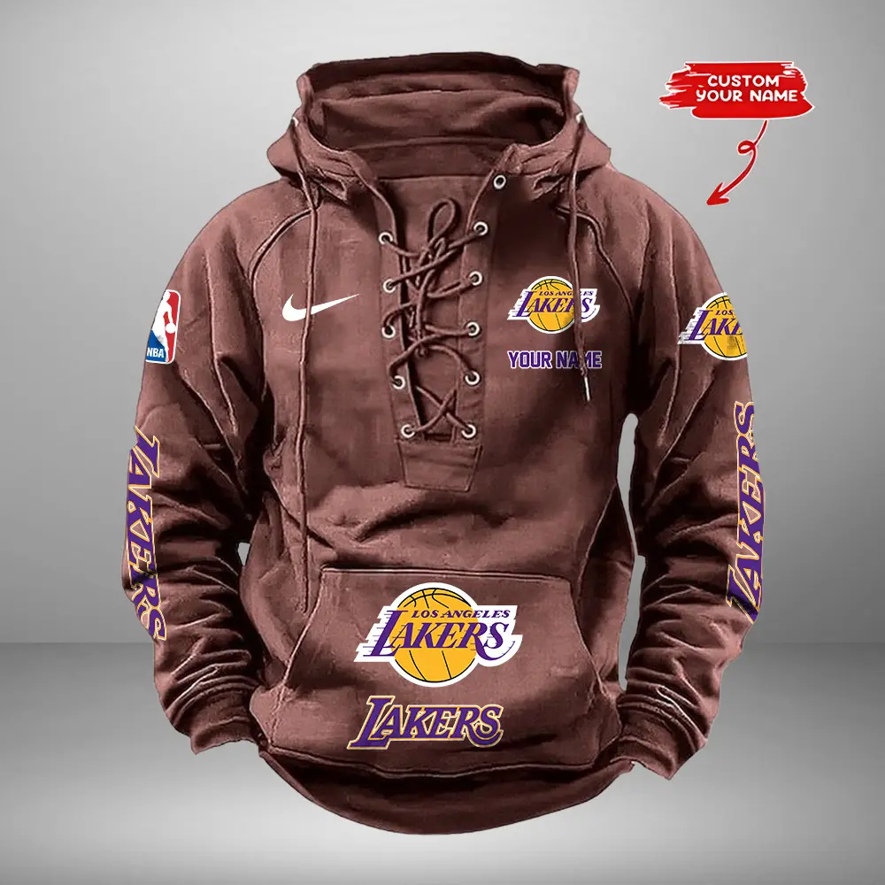 Los-Angeles-Lakers-Personalized-NBA-Swoosh-Lace-Up-Hoodie-Vintage-Retro-Hoodie-5
