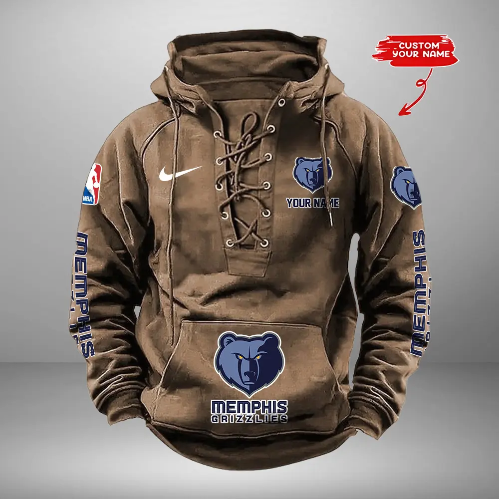 Memphis-Grizzlies-Personalized-NBA-Swoosh-Lace-Up-Hoodie-Vintage-Retro-Hoodie-2