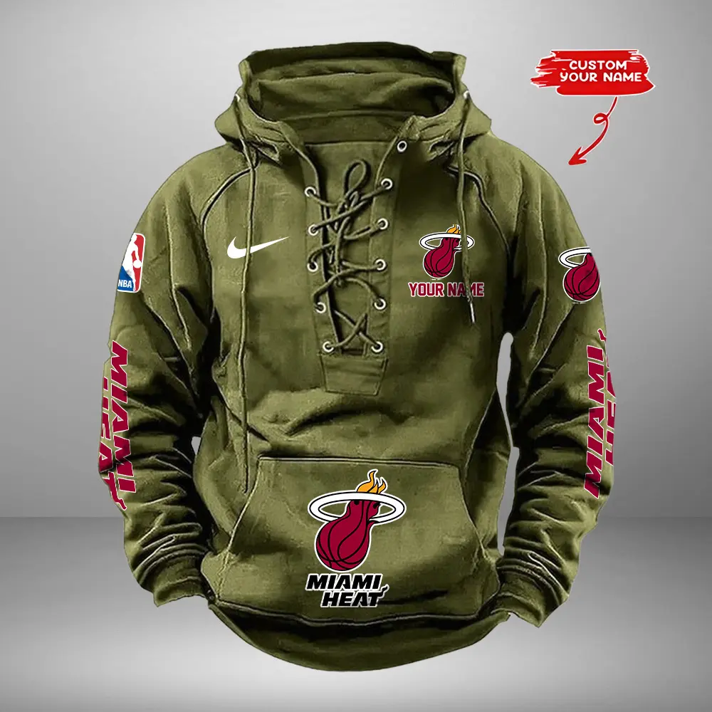 Miami-Heat-Personalized-NBA-Swoosh-Lace-Up-Hoodie-Vintage-Retro-Hoodie-4