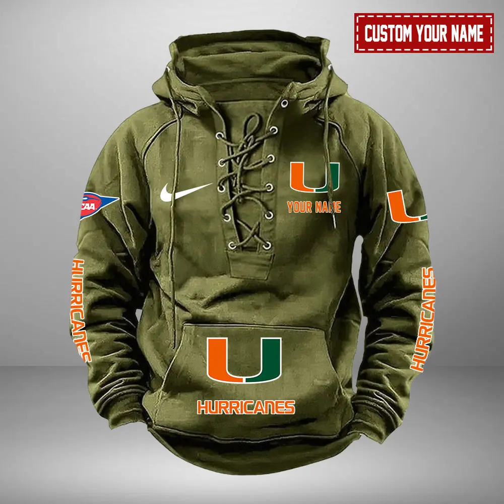 Miami-Hurricanes-NCAA-Swoosh-Hooded-Lace-Up-Hoodie-Vintage-Retro-Hoodie-Custom-Name-4