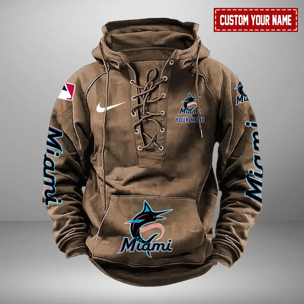 Miami-Marlins-Personalized-MLB-Swoosh-Lace-Up-Hoodie-Vintage-Retro-Hoodie-2