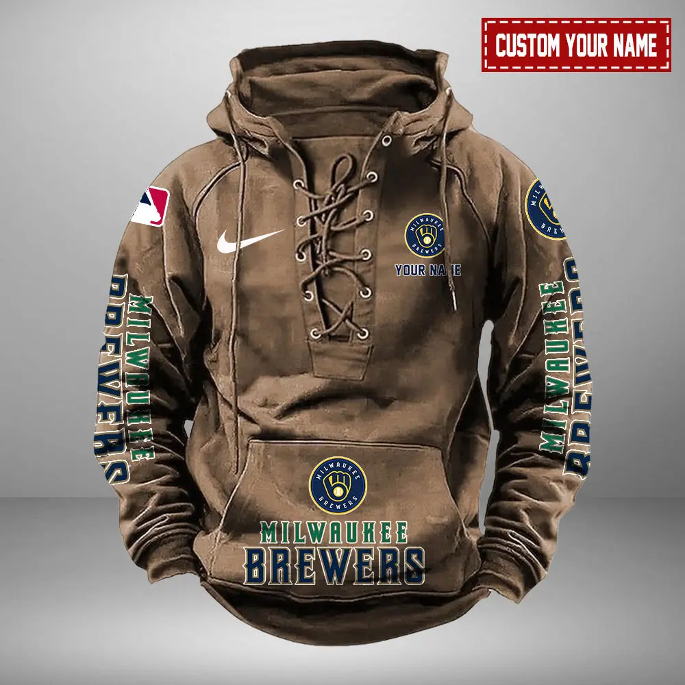 Milwaukee-Brewers-Personalized-MLB-Swoosh-Lace-Up-Hoodie-Vintage-Retro-Hoodie-2