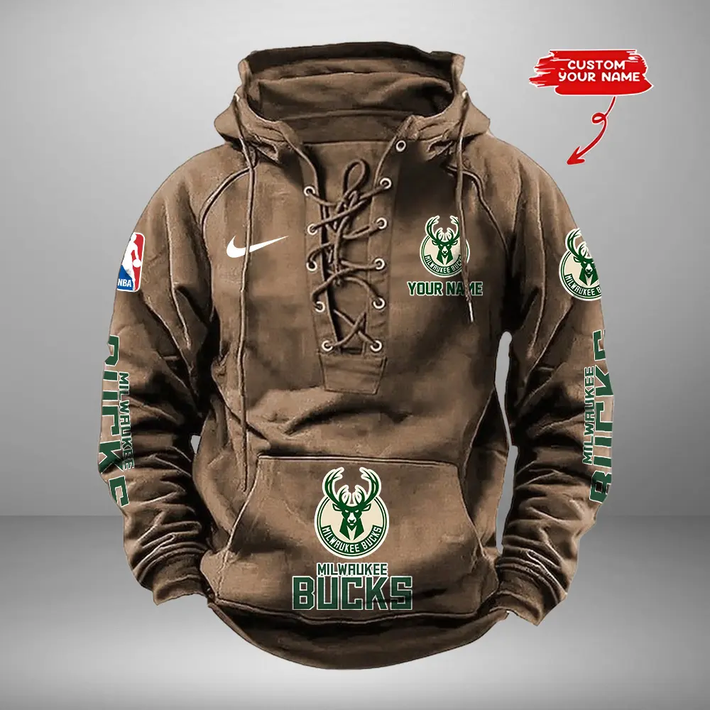 Milwaukee-Bucks-Personalized-NBA-Swoosh-Lace-Up-Hoodie-Vintage-Retro-Hoodie-3