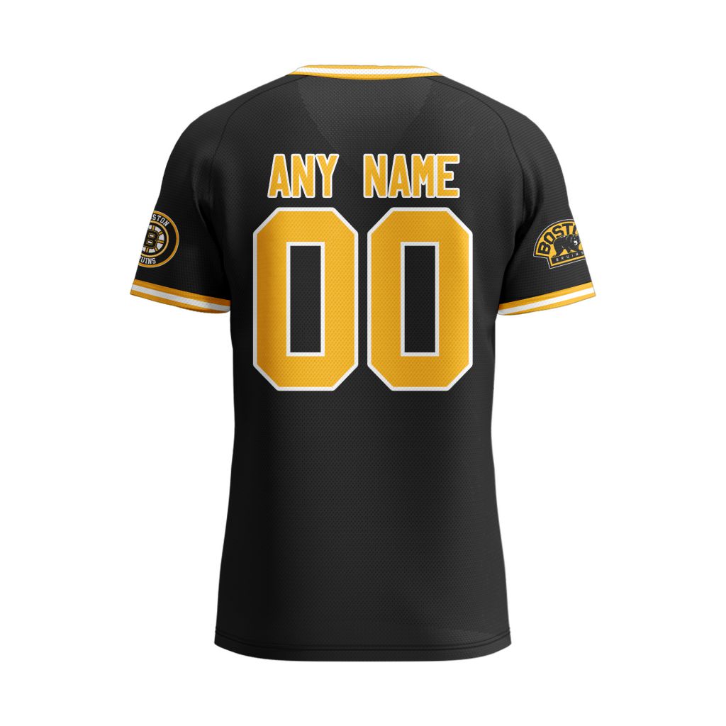 NHL-Boston-Bruins-Special-V-neck-Mesh-Raglan-Short-Sleeve-Design-1