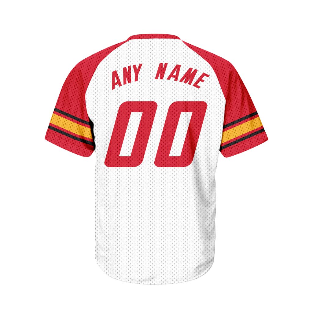 NHL-Calgary-Flames-Personalized-V-neck-Mesh-Short-Sleeve-Jersey-1