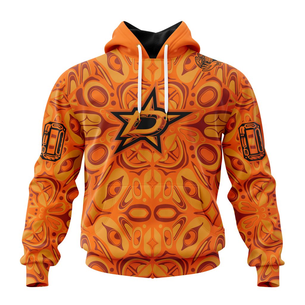 NHL-Dallas-Stars-Special-National-Day-For-Truth-And-Reconciliation-Design-Unisex-Performance-Hoodie NHL Dallas Stars Special National Day For Truth And Reconciliation Design Unisex Performance Hoodie