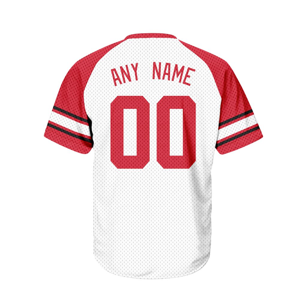 NHL-Detroit-Red-Wings-Personalized-V-neck-Mesh-Short-Sleeve-Jersey-1