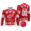 NHL Detroit Red Wings Special Ugly Sweater For Christmas FUL1148