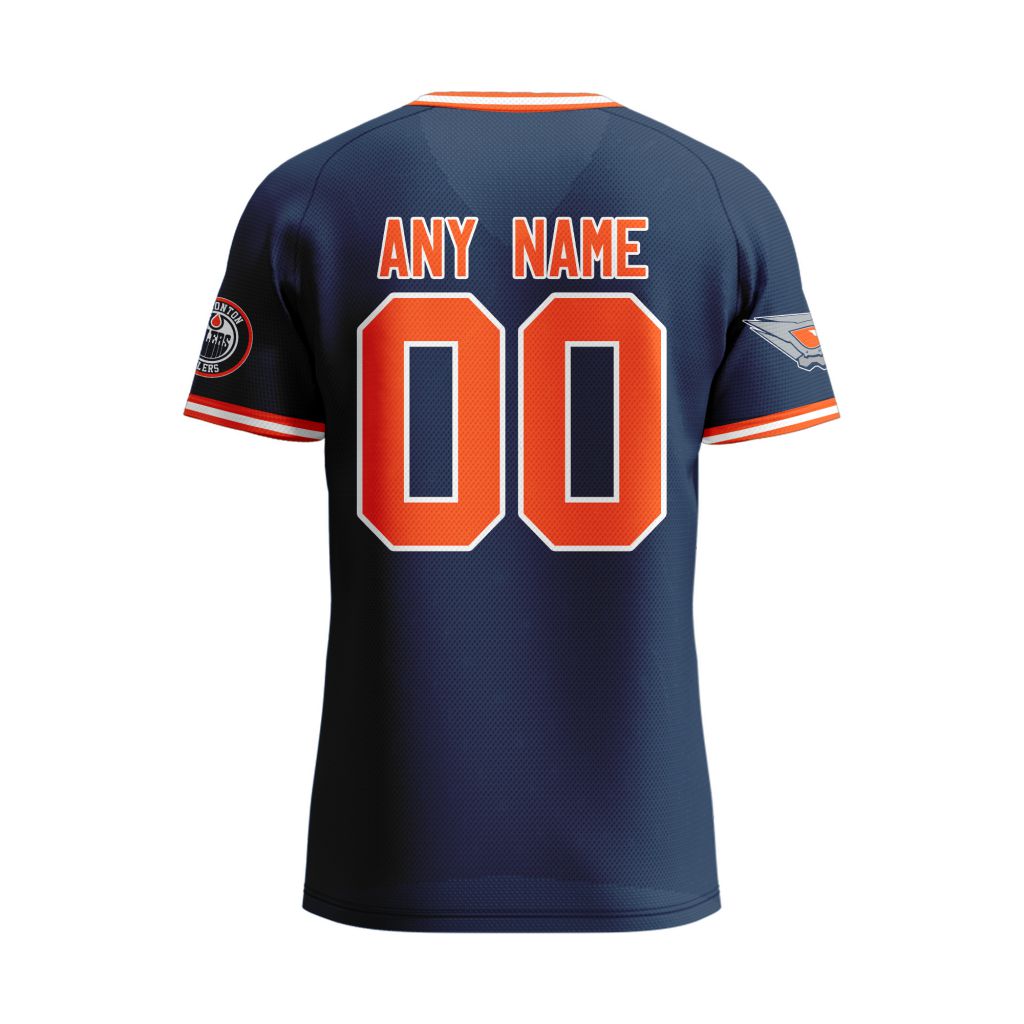 NHL-Edmonton-Oilers-Special-V-neck-Mesh-Raglan-Short-Sleeve-Design-1
