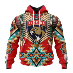 NHL Florida Panthers Special Native Costume Design Unisex Performance Hoodie