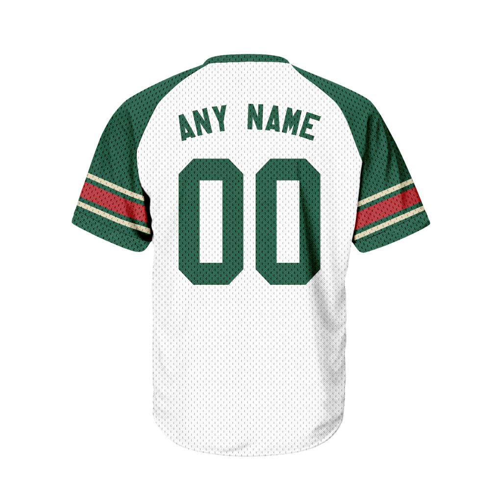 NHL-Minnesota-Wild-Personalized-V-neck-Mesh-Short-Sleeve-Jersey-1