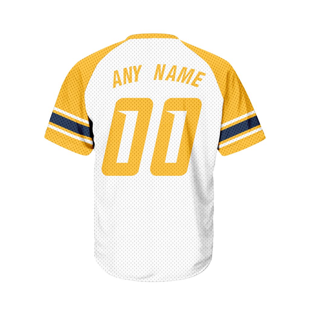 NHL-Nashville-Predators-Personalized-V-neck-Mesh-Short-Sleeve-Jersey-1