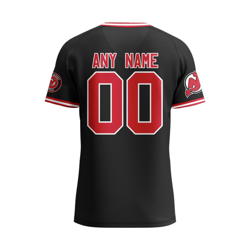 NHL-New-Jersey-Devils-Special-V-neck-Mesh-Raglan-Short-Sleeve-Design-1