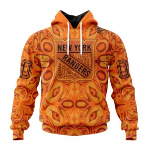 NHL New York Rangers Special National Day For Truth And Reconciliation Design Unisex Performance Hoodie