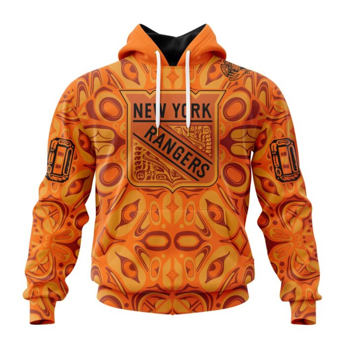 NHL New York Rangers Special National Day For Truth And Reconciliation Design Unisex Performance Hoodie