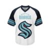 NHL Seattle Kraken Personalized V-neck Mesh Short Sleeve Jersey