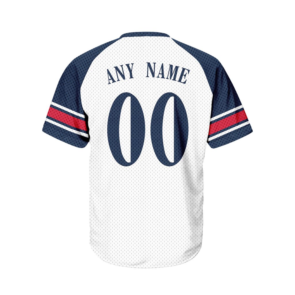 NHL-Washington-Capitals-Personalized-V-neck-Mesh-Short-Sleeve-Jersey-1