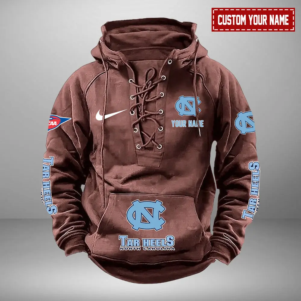 North-Carolina-Tar-Heels-NCAA-Swoosh-Hooded-Lace-Up-Hoodie-Vintage-Retro-Hoodie-Custom-Name-5