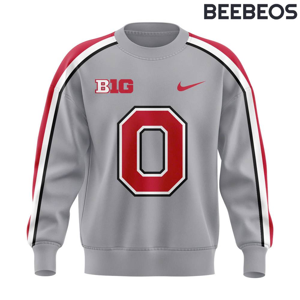 Ohio State Buckeyes Grey Game Sweatshirt