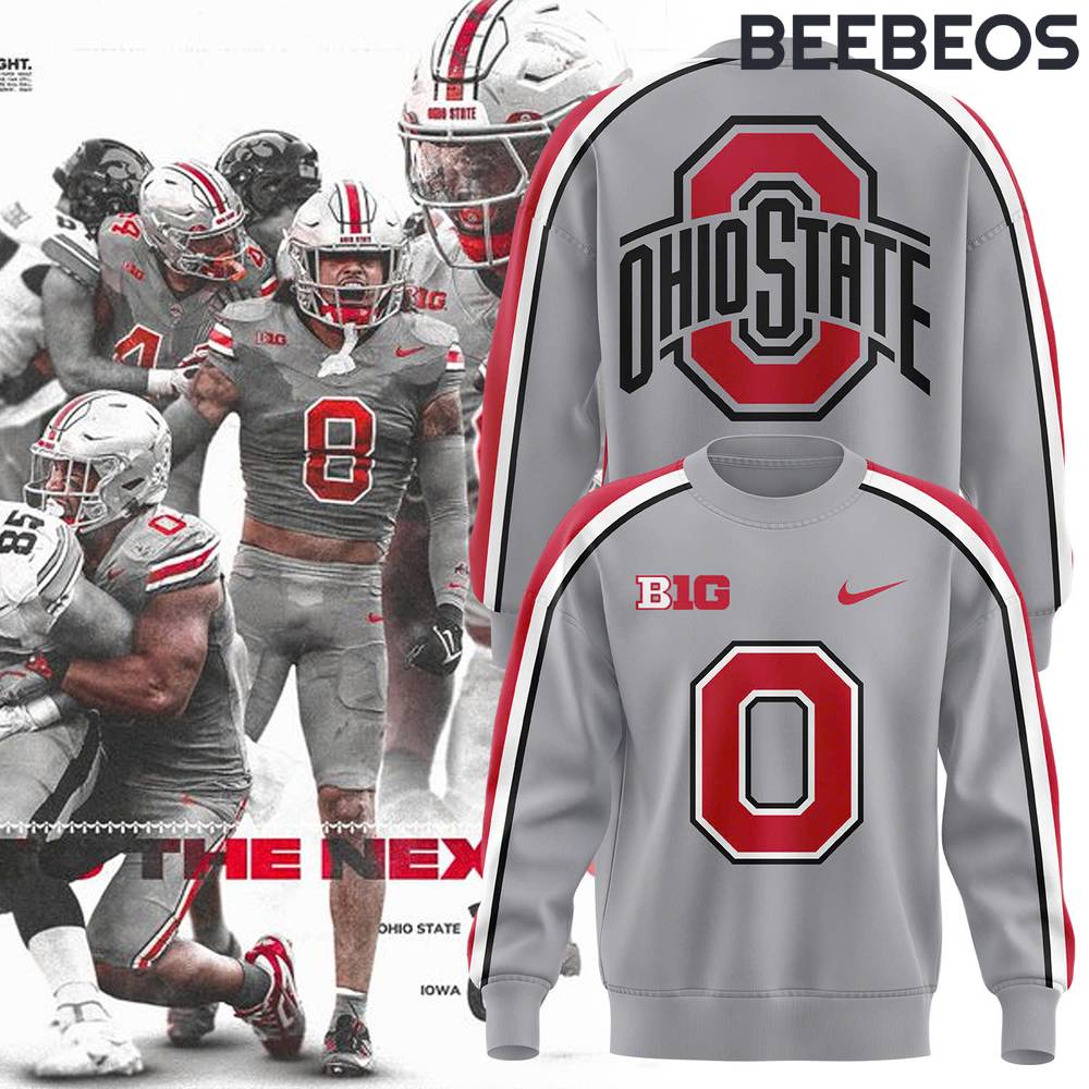 Ohio State Buckeyes Grey Game Sweatshirt Ohio State Buckeyes Grey Game Sweatshirt BBS1030