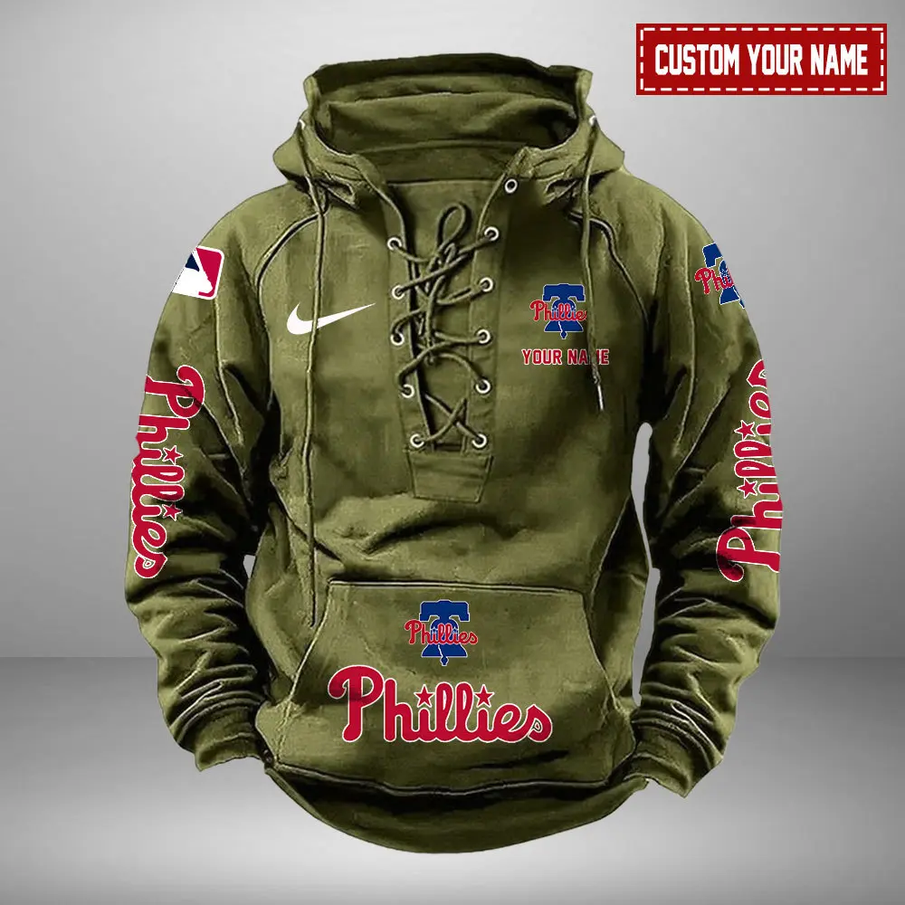 Philadelphia-Phillies-Personalized-MLB-Swoosh-Lace-Up-Hoodie-Vintage-Retro-Hoodie-4