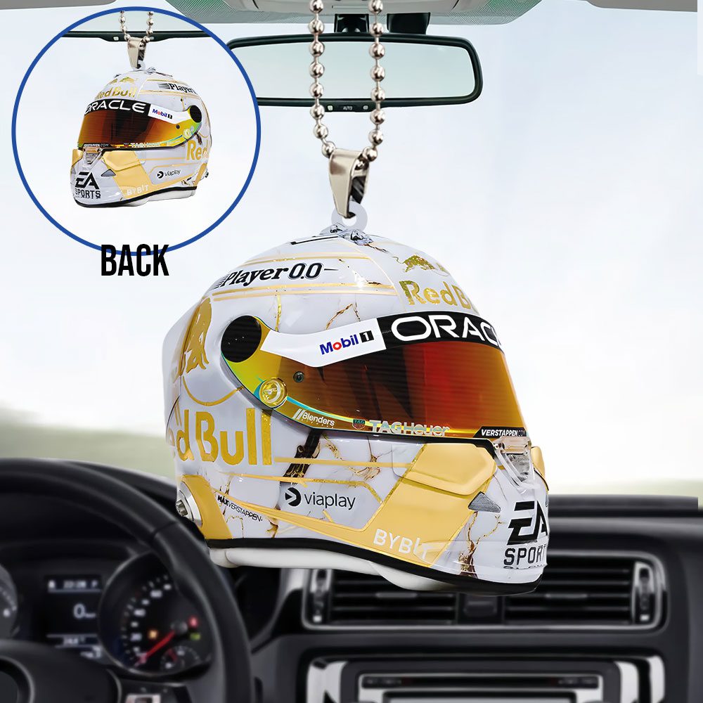 Red-Bull-Racing-F1-Max-Verstappen-Custom-Shape-2-sided-Acrylic-Car-Ornament-GRB1099-2