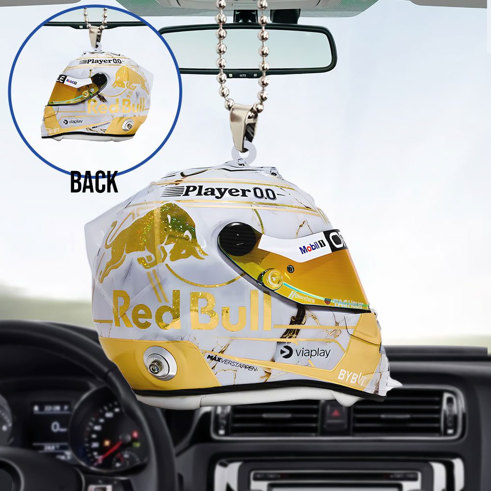Red-Bull-Racing-F1-Max-Verstappen-Custom-Shape-2-sided-Acrylic-Car-Ornament-GRB1100-2