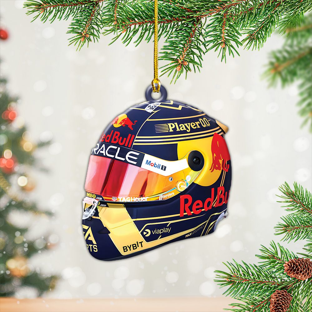 Red-Bull-Racing-F1-Max-Verstappen-x-MV1-Custom-Shape-2-sided-Acrylic-Car-Ornament-GRB1032-2