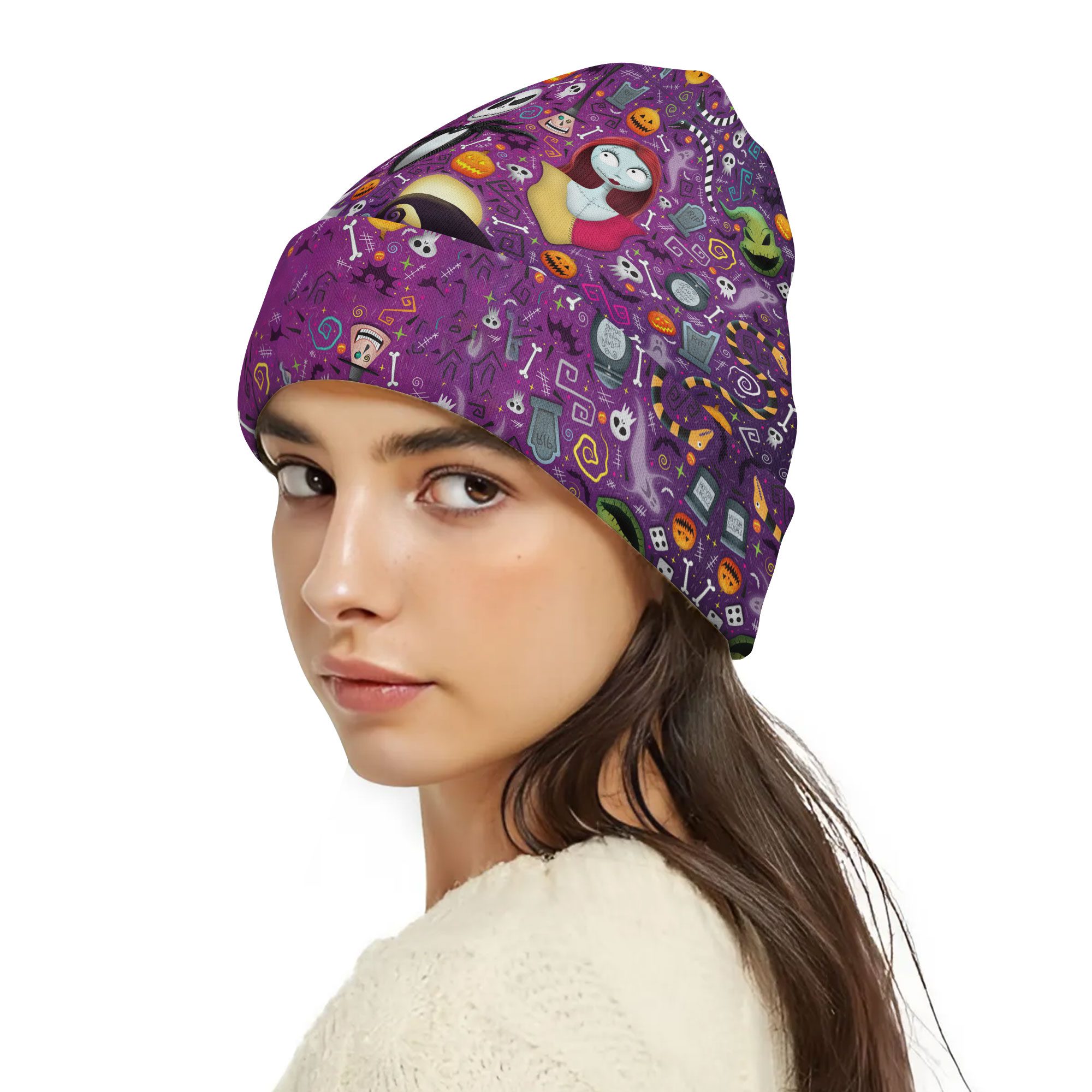 The-Nightmare-Before-Christmas-Beanie-Hat-Wool-Winter-Hat-WBH1170-2