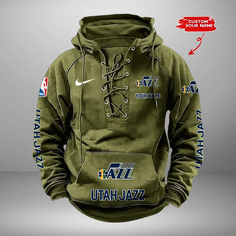Utah-Jazz-Personalized-NBA-Swoosh-Lace-Up-Hoodie-Vintage-Retro-Hoodie-4