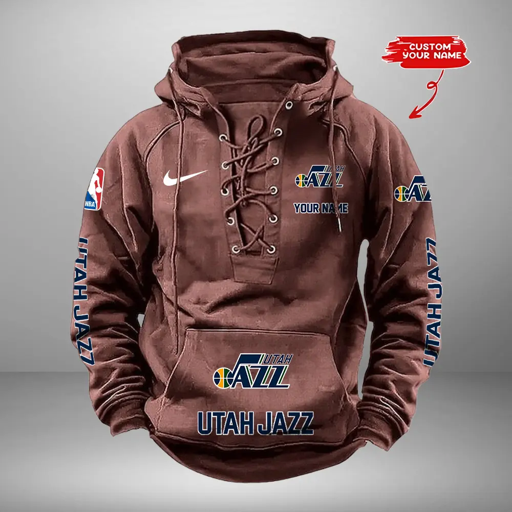 Utah-Jazz-Personalized-NBA-Swoosh-Lace-Up-Hoodie-Vintage-Retro-Hoodie-5