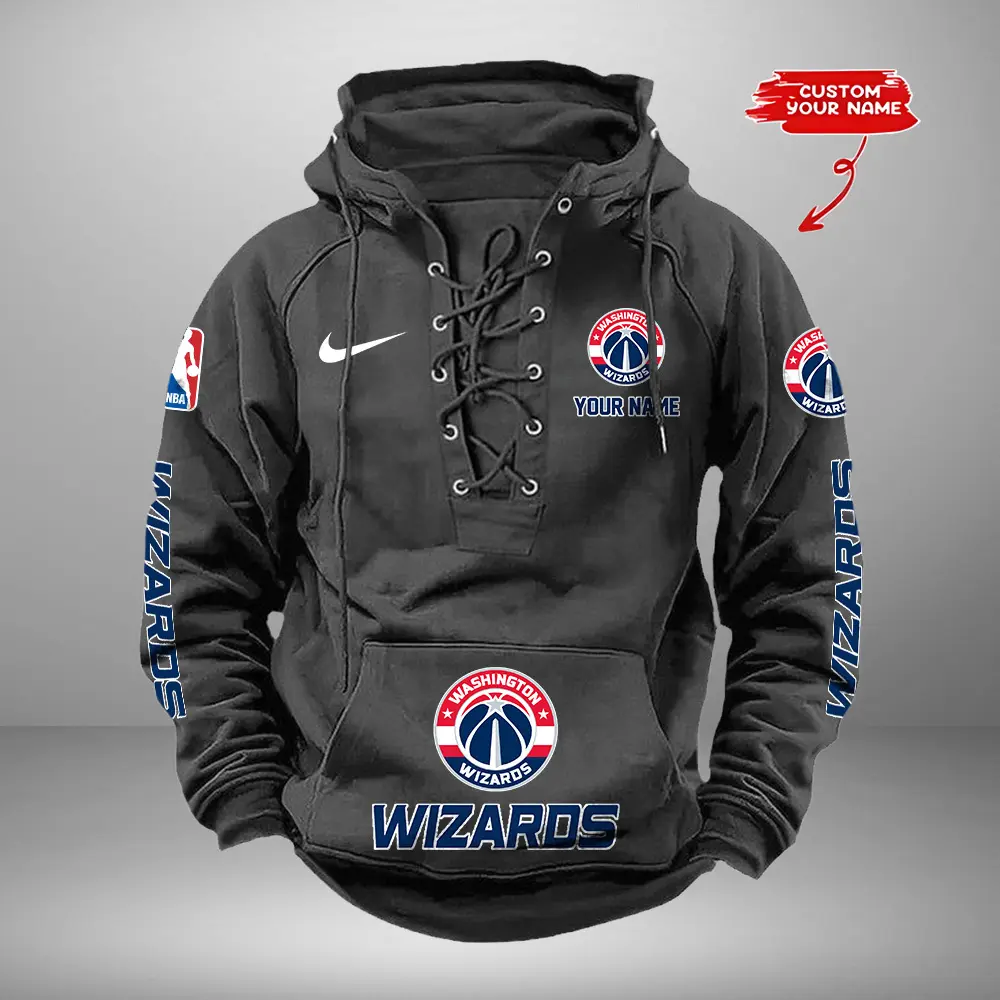Washington-Wizards-Personalized-NBA-Swoosh-Lace-Up-Hoodie-Vintage-Retro-Hoodie-3