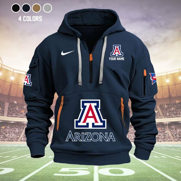 Arizona-Wildcats-Quarter-Zip-Hoodie-NCAA2090-5