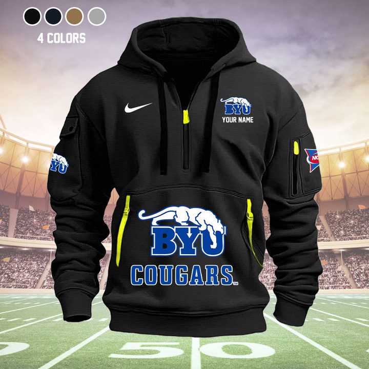 BYU-Cougars-Quarter-Zip-Hoodie-NCAA2065 BYU Cougars Quarter Zip Hoodie NCAA2065