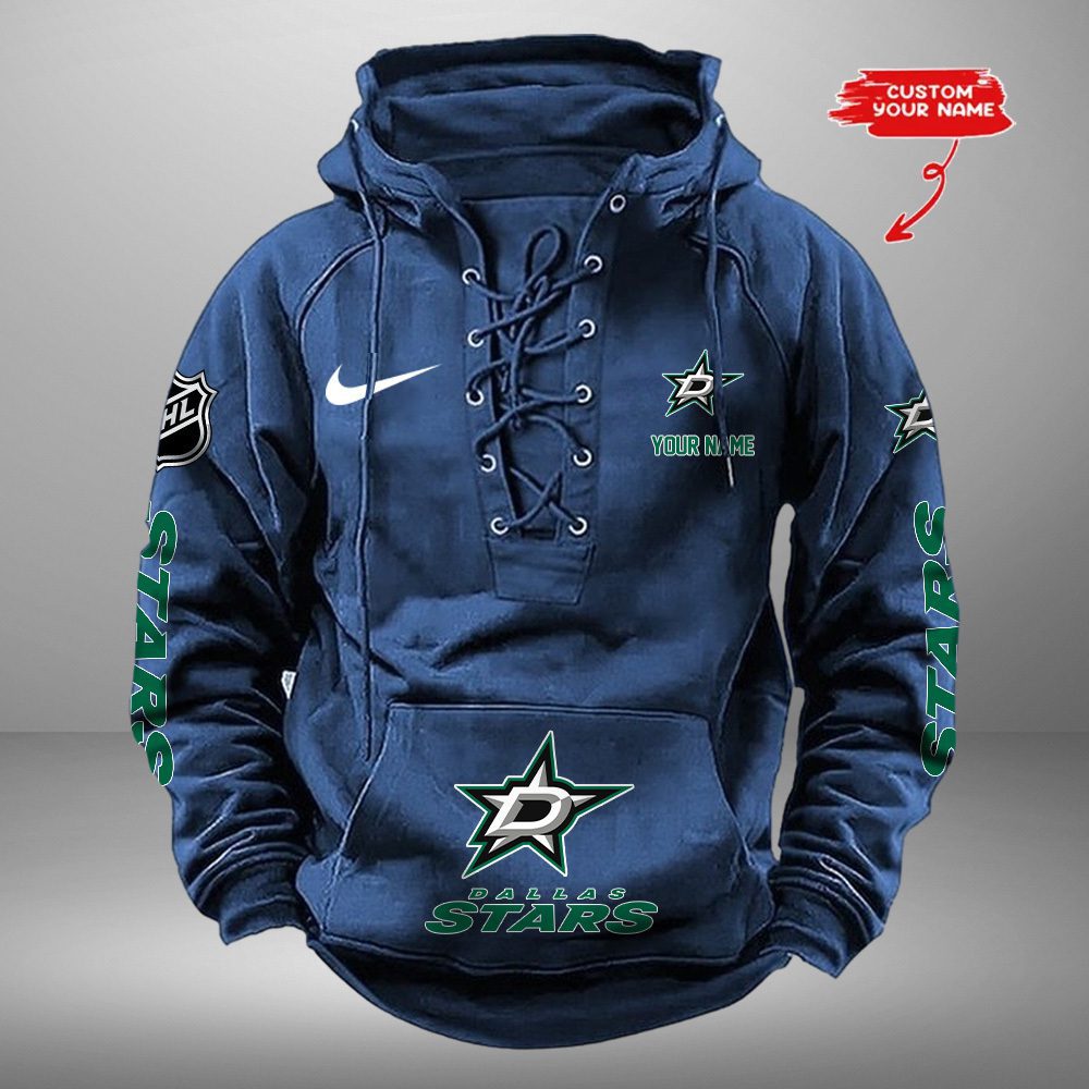 Dallas-Stars-NHL-Swoosh-Hooded-Lace-Up-Retro-Vintage-Hoodie-Custom-Name-1