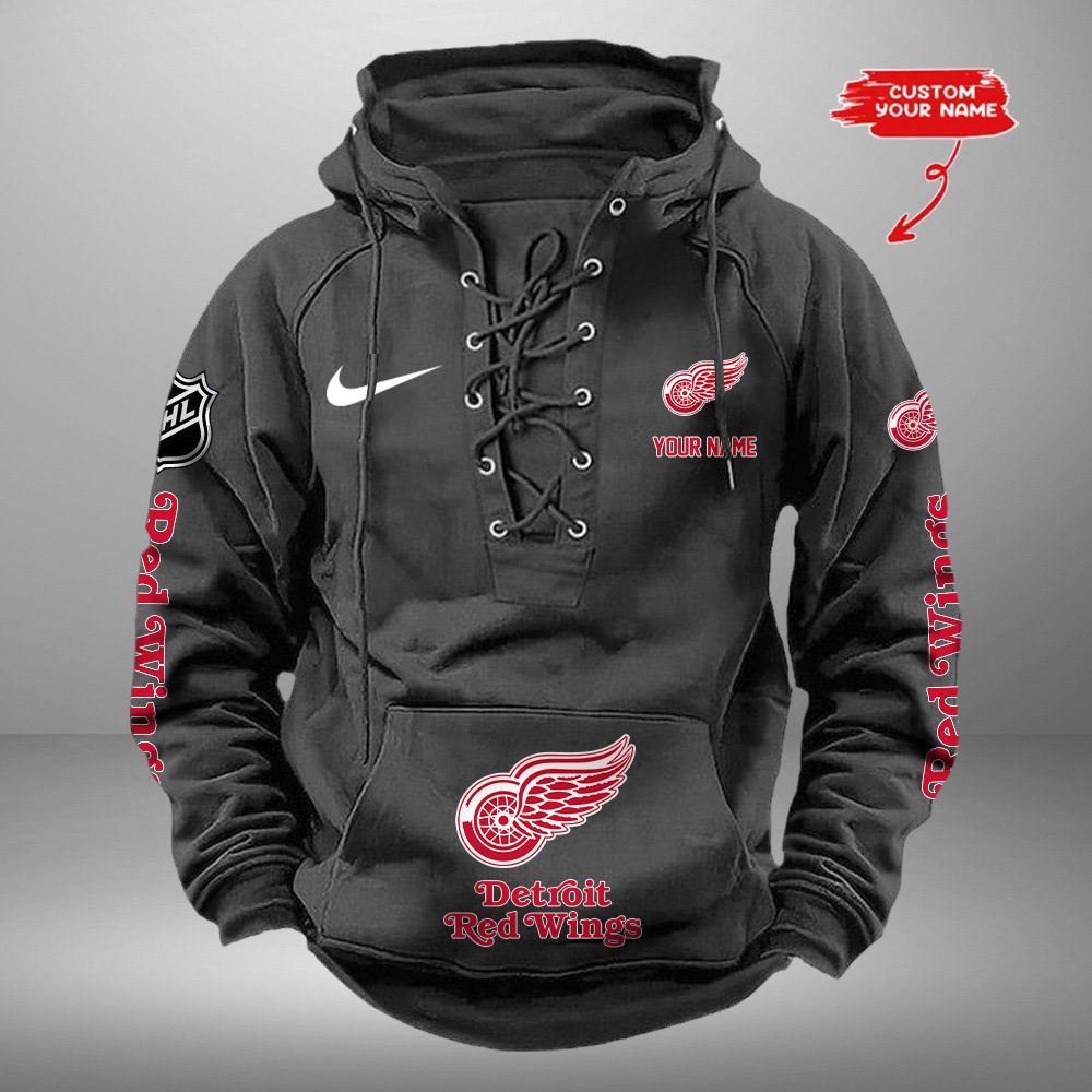 Detroit-Red-Wings-NHL-Swoosh-Hooded-Lace-Up-Retro-Vintage-Hoodie-Custom-Name-3