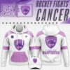 Florida Panthers x Hockey Fights Cancer White Unisex Hoodie Cap Joggers Set 2024/25 HCJ1359