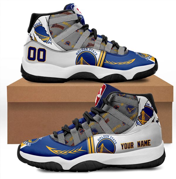 Golden State Warriors NBA Playoffs 2023 Air Jordan11 Custom Trending Sneaker Personalized Shoes Golden State Warriors NBA Playoffs 2023 Air Jordan11 Custom Trending Sneaker Personalized Shoes