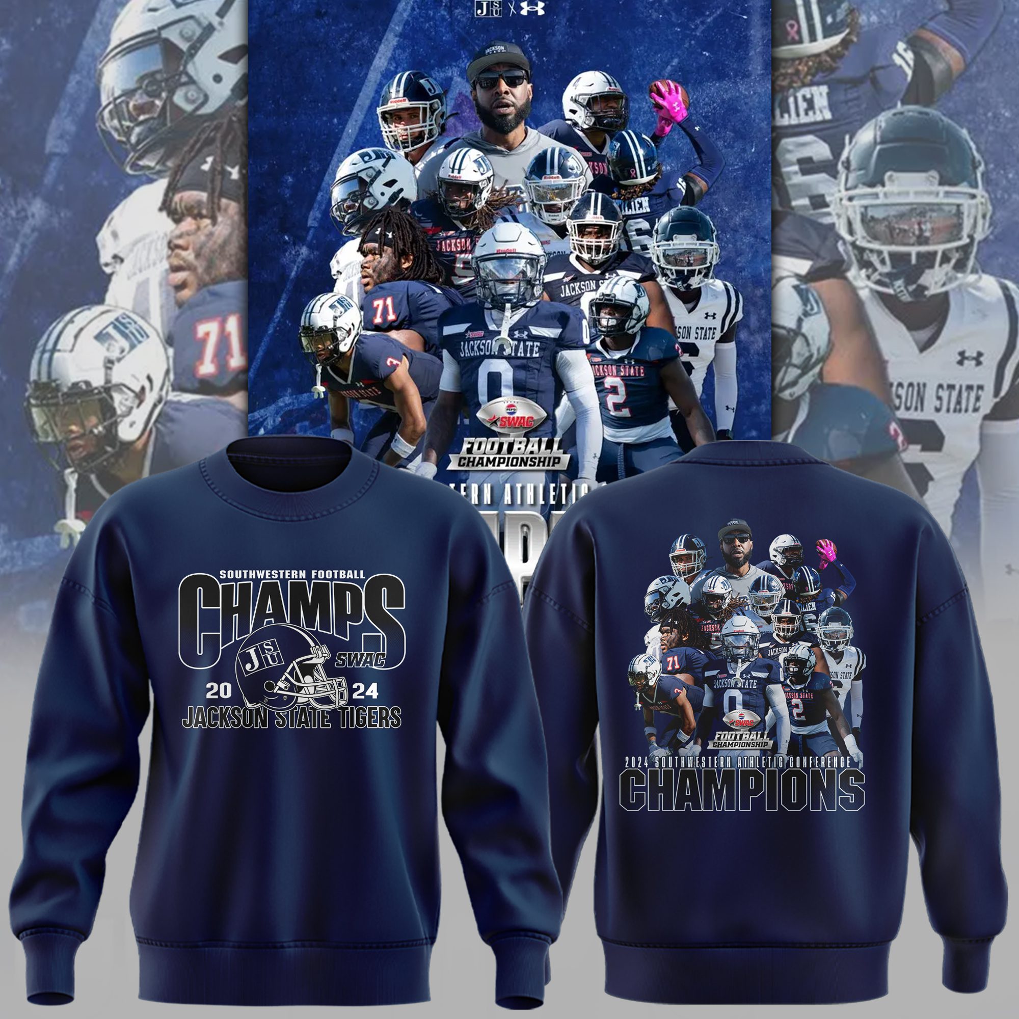 Jackson-State-Tigers-Champions-Sweatshirt-BCT1038 Jackson State Tigers Champions Sweatshirt BCT1038