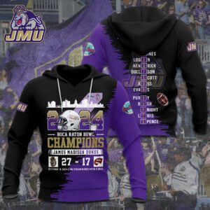 James Madison Dukes Football Performance Unisex Hoodie CGN5381