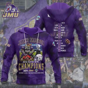 James Madison Dukes Football Performance Unisex Hoodie CGN5382