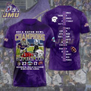 James Madison Dukes Football Performance Unisex T-Shirt CGN5103