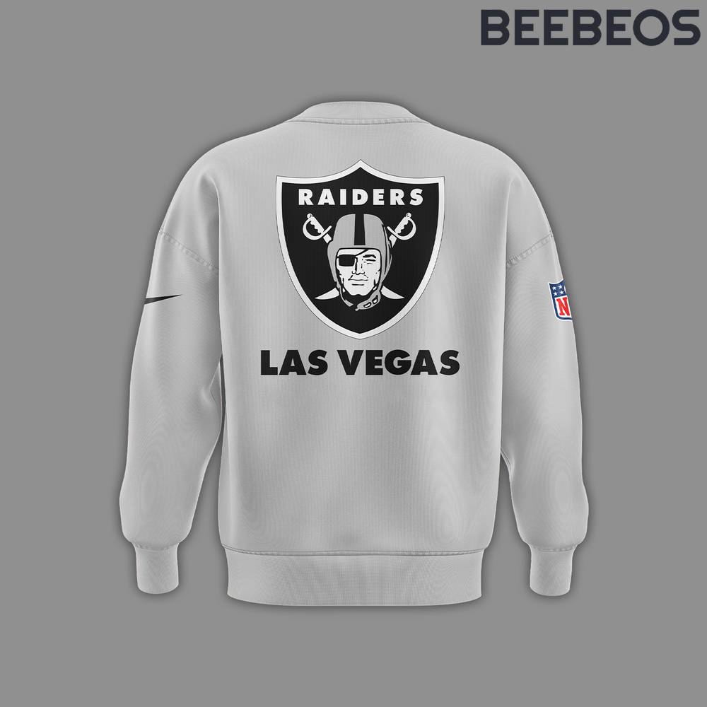 Las Vegas Raiders x Grinch Special Edition Grey Sweatshirt