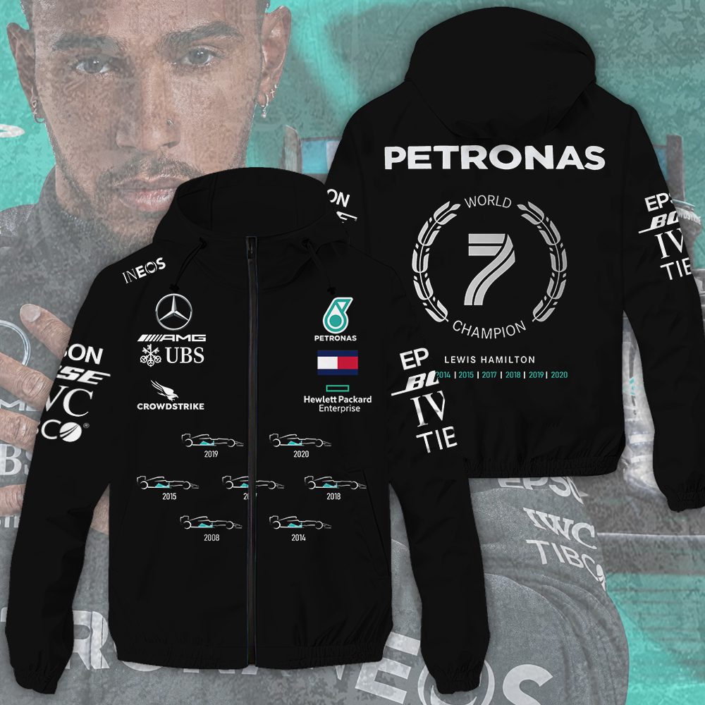 Lewis-Hamilton-x-Mercedes-AMG-Petronas-F1-3D-Windbreaker-Jacket-CGN5242 Lewis Hamilton x Mercedes-AMG Petronas F1 3D Windbreaker Jacket CGN5242