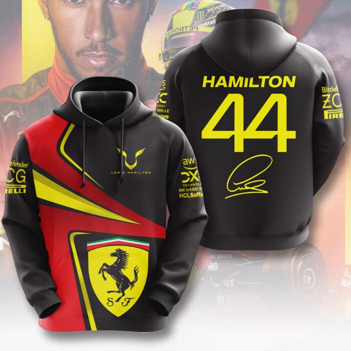 Lewis Hamilton x Scuderia Ferrari Performance Unisex Hoodie CGN5342