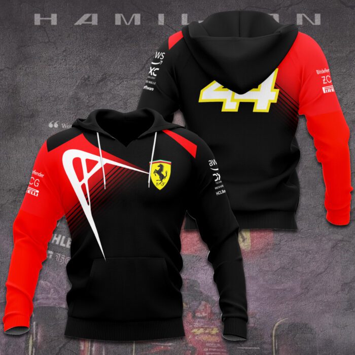 Lewis Hamilton x Scuderia Ferrari Performance Unisex Hoodie CGN5345