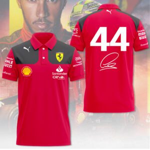 Lewis Hamilton x Scuderia Ferrari Polo Shirt CGN5487