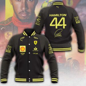 Lewis Hamilton x Scuderia Ferrari Varsity Jacket CGN5091