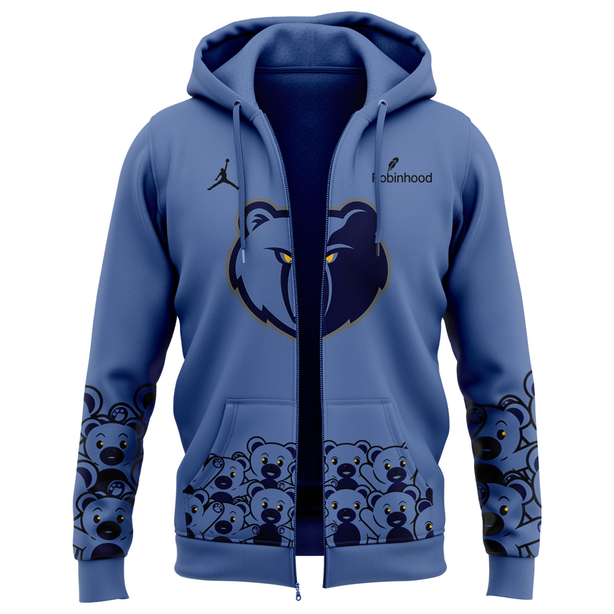 Limited-Edition-2024-Memphis-Grizzlies-Zip-Unisex-Hoodie-Dark-Blue-BCL2005-1